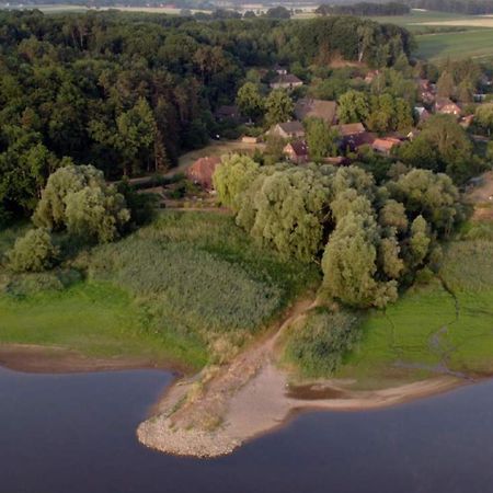 Natur Kunst Ferienhaus Neu Darchau Buitenkant foto