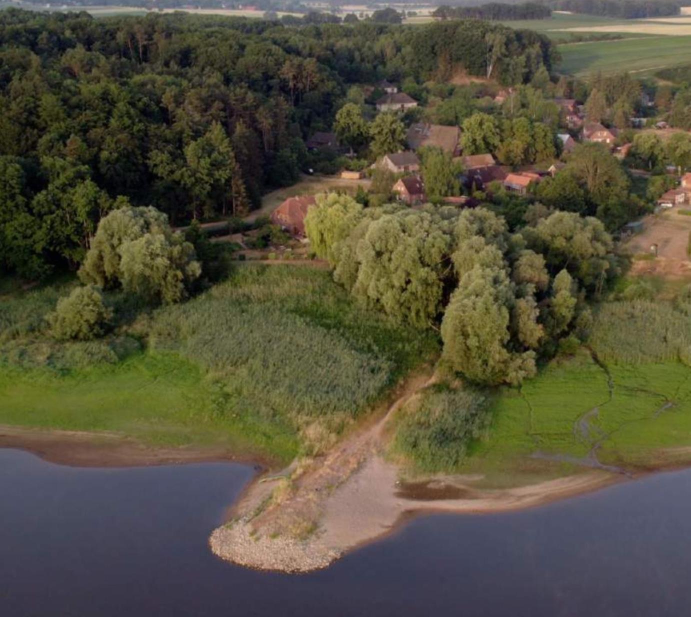 Natur Kunst Ferienhaus Neu Darchau Buitenkant foto